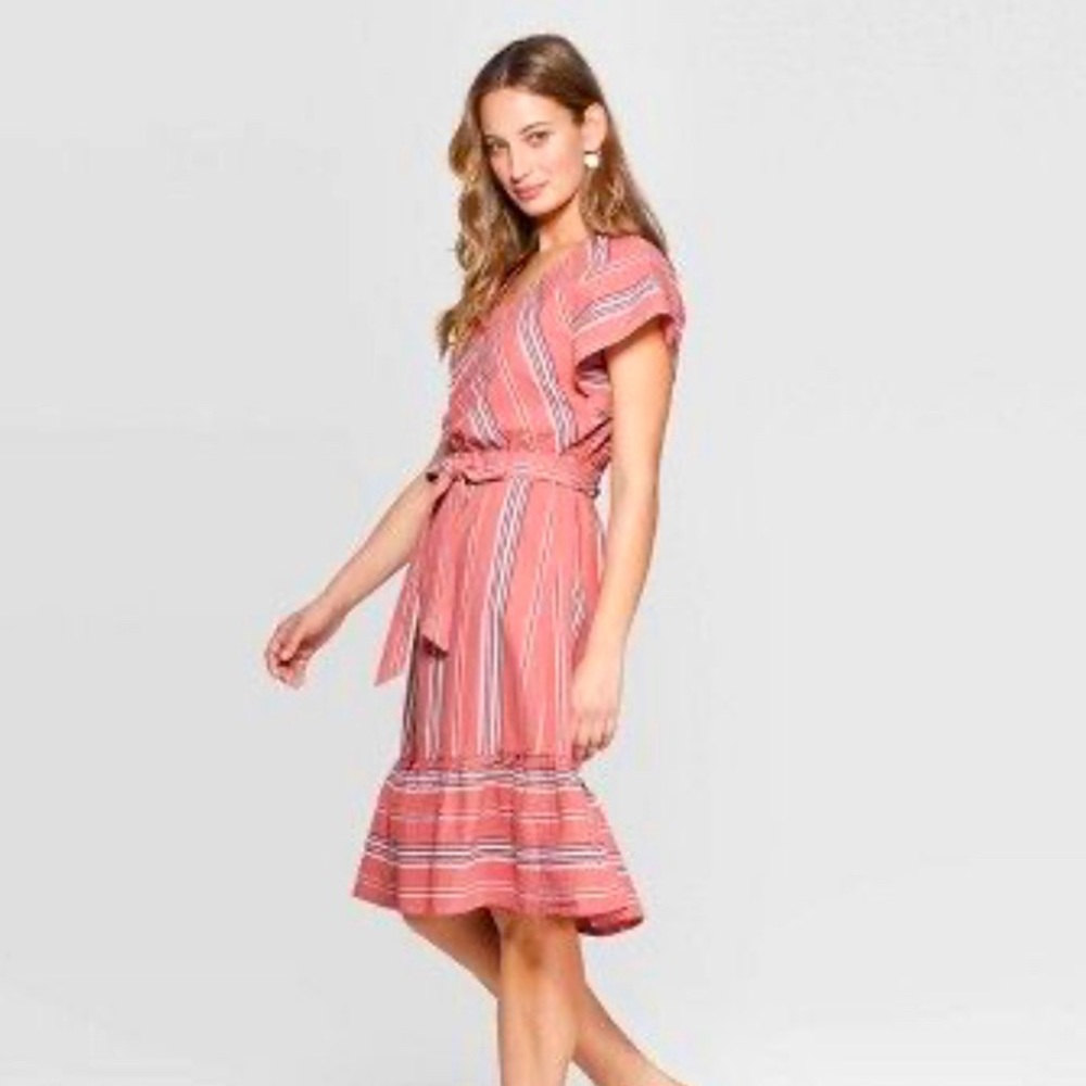 Universal Thread Striped Midi Dress - Picture 2 of 6
